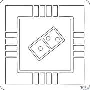 domino Disegni Da Colorare Stampabili